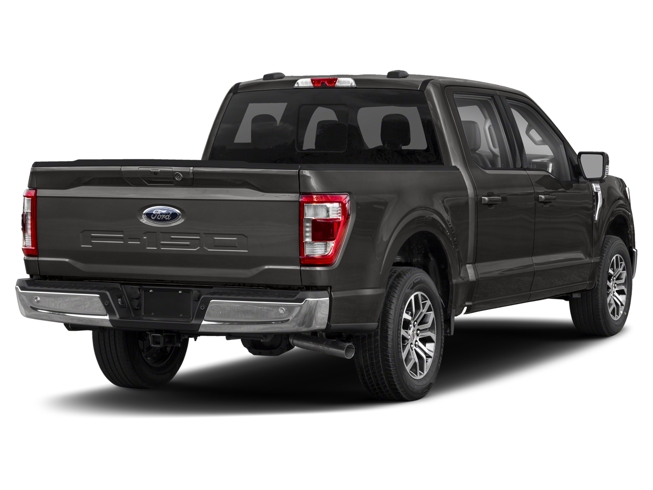 2021 Ford F-150 Lariat Crew Cab Navigation H&C Leather Chrome Pkg Tow