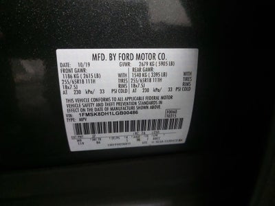 2020 Ford Explorer XLT