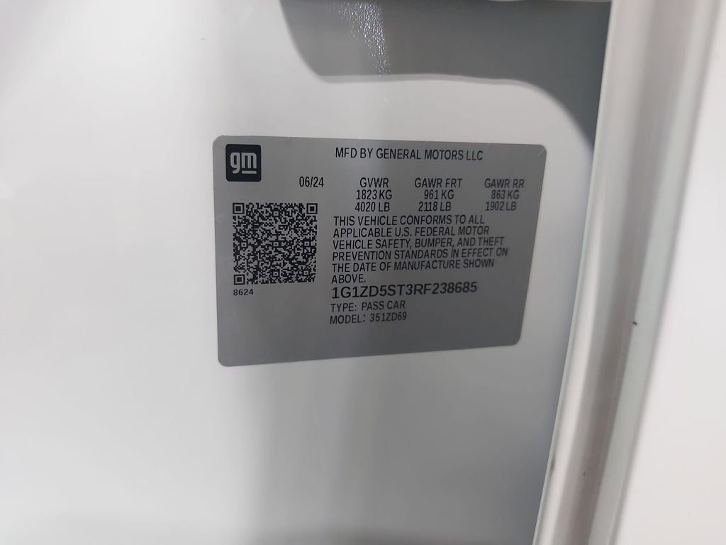 2024 Chevrolet Malibu LT 1LT