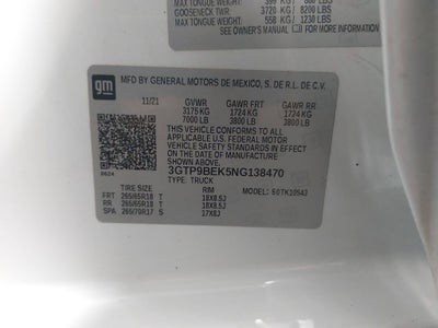 2022 GMC Sierra 1500 Limited SLE