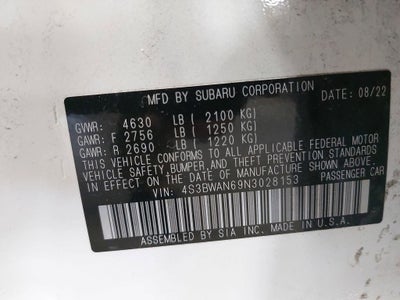 2022 Subaru Legacy Limited