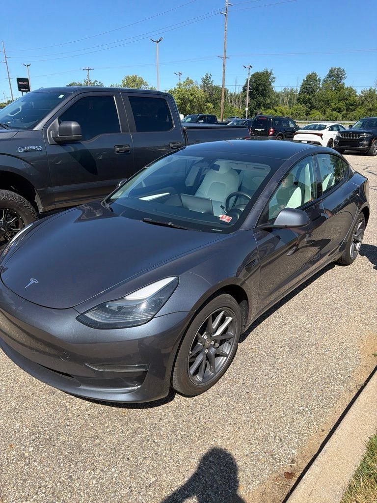 Used 2023 Tesla Model 3 Base with VIN 5YJ3E1EA5PF502830 for sale in Holland, MI