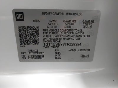 2026 GMC Sierra 3500 HD Pro