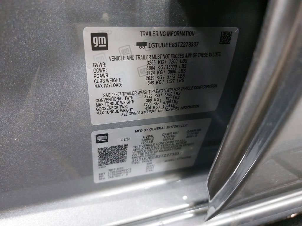 2026 GMC Sierra 1500 AT4