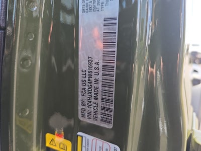 2023 Jeep Wrangler Sport