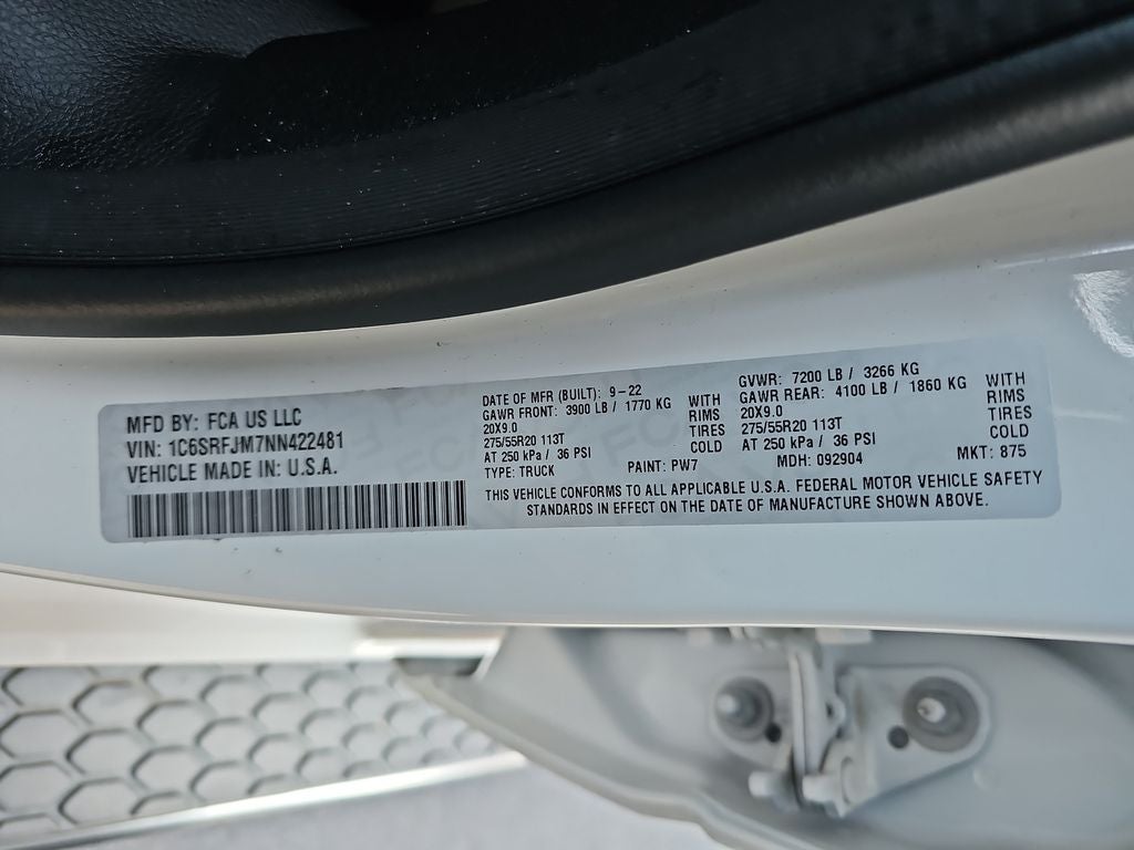 2022 RAM 1500 Laramie