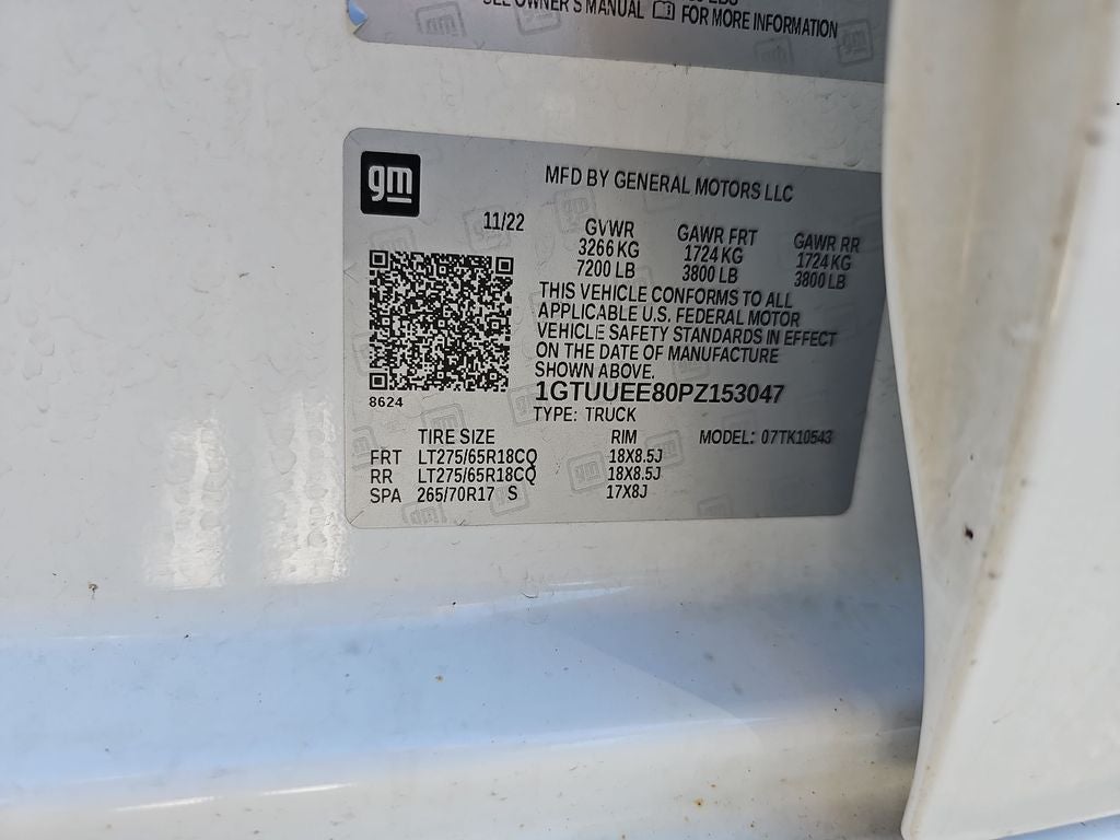 2023 GMC Sierra 1500 AT4