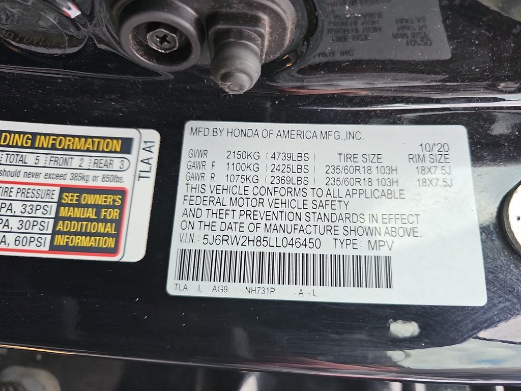 2020 Honda CR-V EX-L