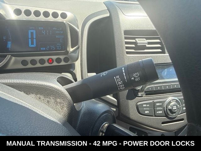 2012 Chevrolet Sonic 1LS MANUAL