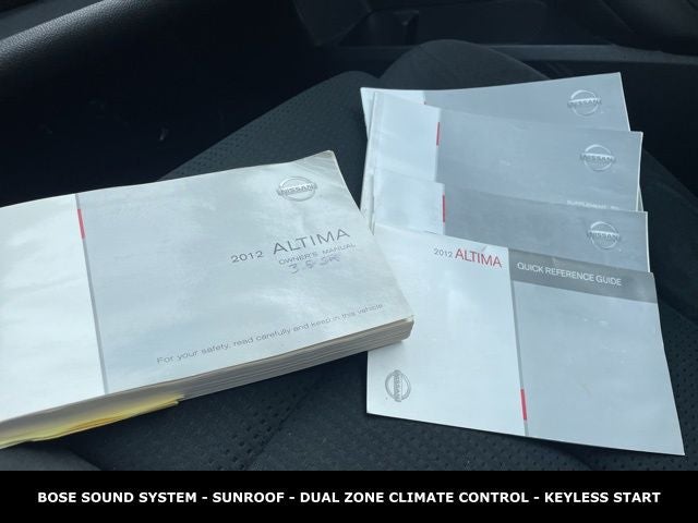 2012 Nissan Altima 3.5 SR LOCAL TRADE