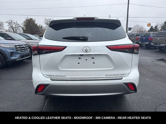 2023 Toyota Highlander Platinum PANORAMIC ROOF