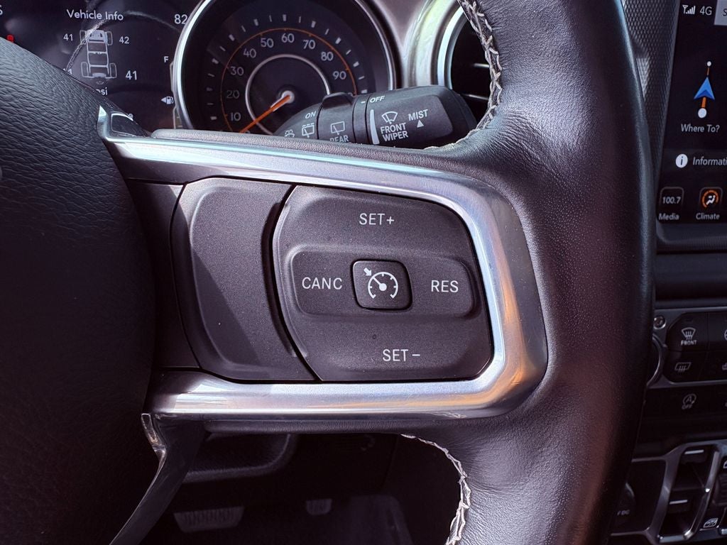 2021 Jeep Wrangler Unlimited Sahara GPS Navigation