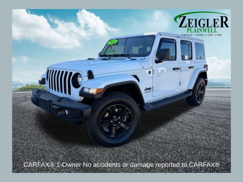 2022 Jeep Wrangler Unlimited Sahara Altitude Navigation System