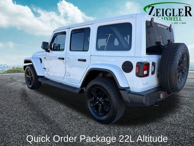 2022 Jeep Wrangler Unlimited Sahara Altitude Navigation System