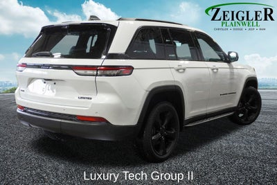 2024 Jeep Grand Cherokee Limited Dual-Pane Panoramic Sunroof & Navigation System