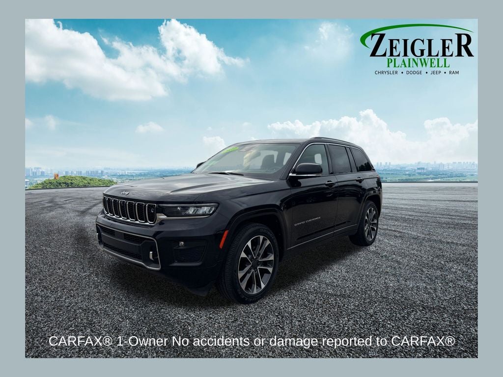 2023 Jeep Grand Cherokee Overland Power moonroof