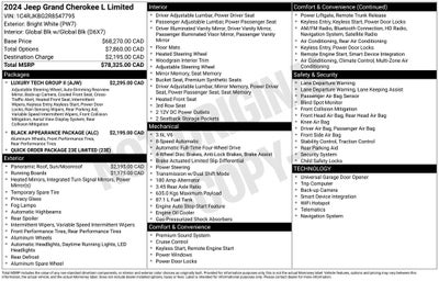 2024 Jeep Grand Cherokee L Limited