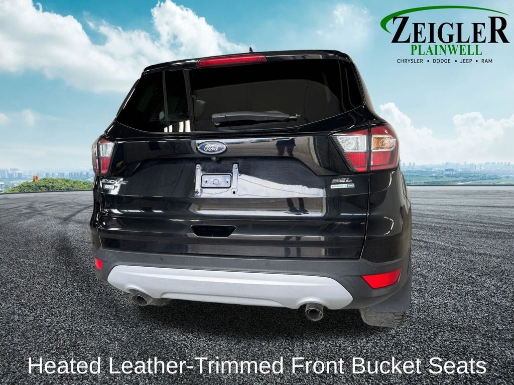 2018 Ford Escape SEL Heated Leather-Trimmed Front Seats