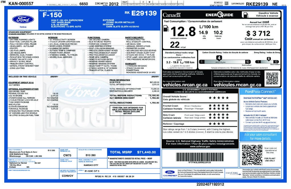 2024 Ford F-150 XLT