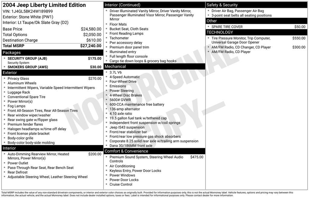 2004 Jeep Liberty Limited