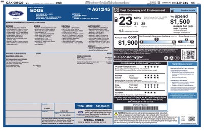 2023 Ford Edge SEL Alloy wheels