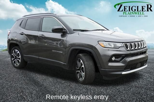 2023 Jeep Compass Limited Apple CarPlay/Android Auto & 360 Surround View Cam