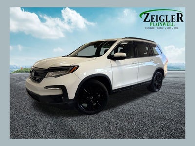 2021 Honda Pilot Black Edition Navigation system: Honda Satellite-Linked Navigati