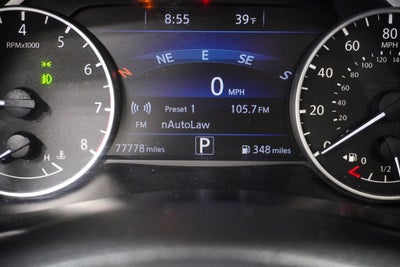 2018 Nissan Murano SV Navigation System & Power Panoramic Moonroof