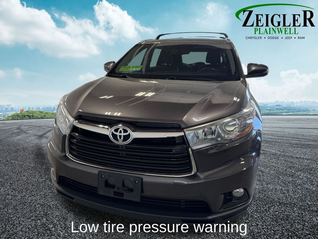 2016 Toyota Highlander Limited Navigation System