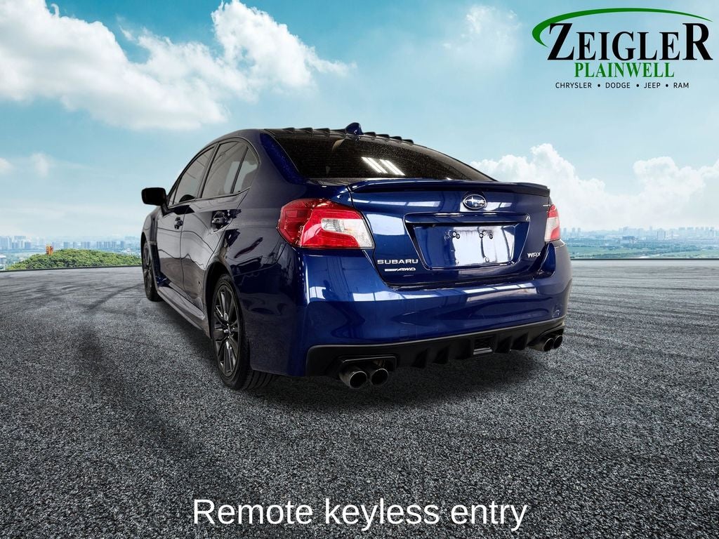 2017 Subaru WRX Base Exterior Parking Camera Rear