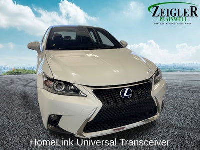 2016 Lexus CT 200h F Sport Premium Package for Navigation