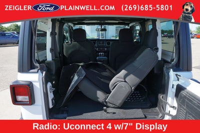 2022 Jeep Wrangler Sport S Hard Top Tech Pkg Heated Seats Rear Camera 4x4