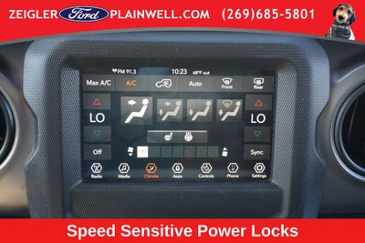 2022 Jeep Wrangler Sport S Hard Top Tech Pkg Heated Seats Rear Camera 4x4