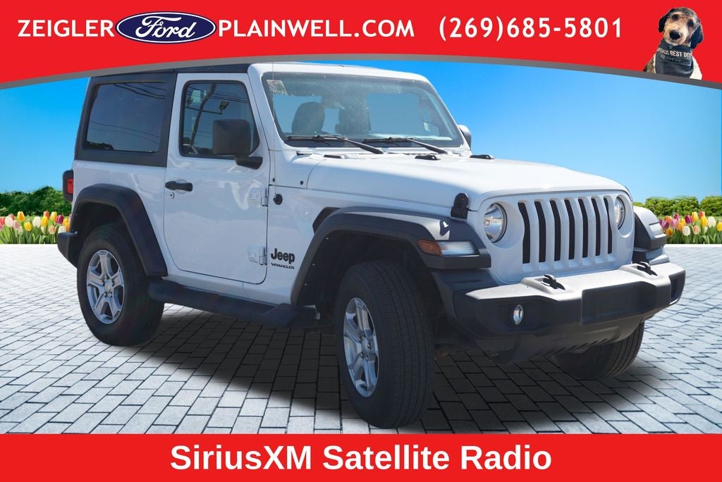 2022 Jeep Wrangler Sport S Hard Top Tech Pkg Heated Seats Rear Camera 4x4
