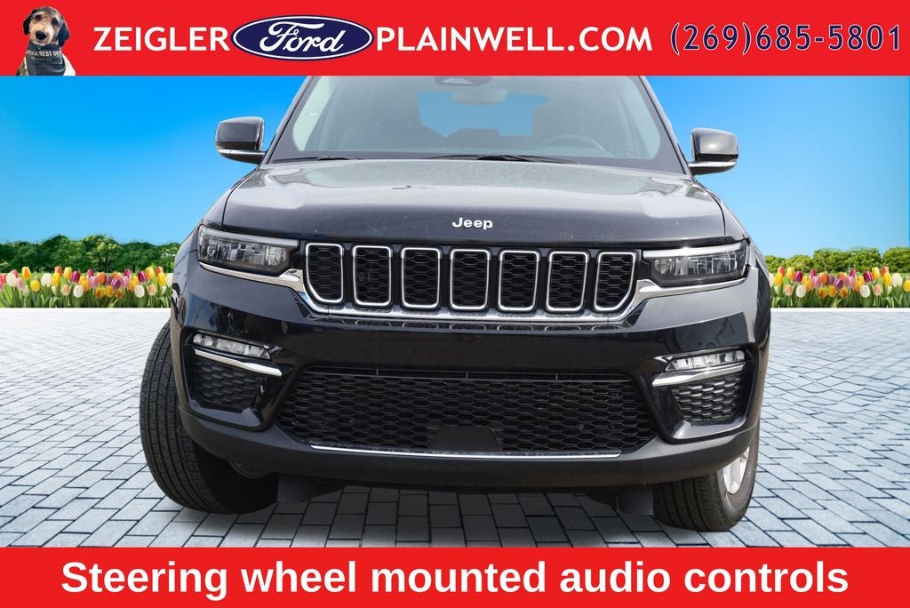 2023 Jeep Grand Cherokee Limited 4x4 Navigation Heated Leather & Steering Rear Came