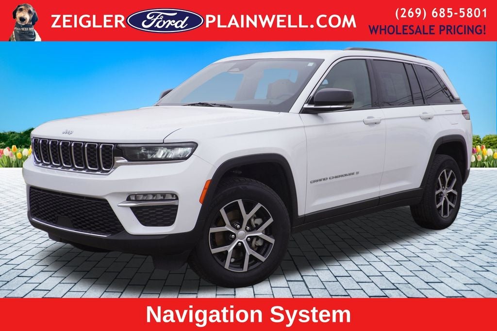 2024 Jeep Grand Cherokee Limited 4x4 Heated Leather Navigation Rear Camera