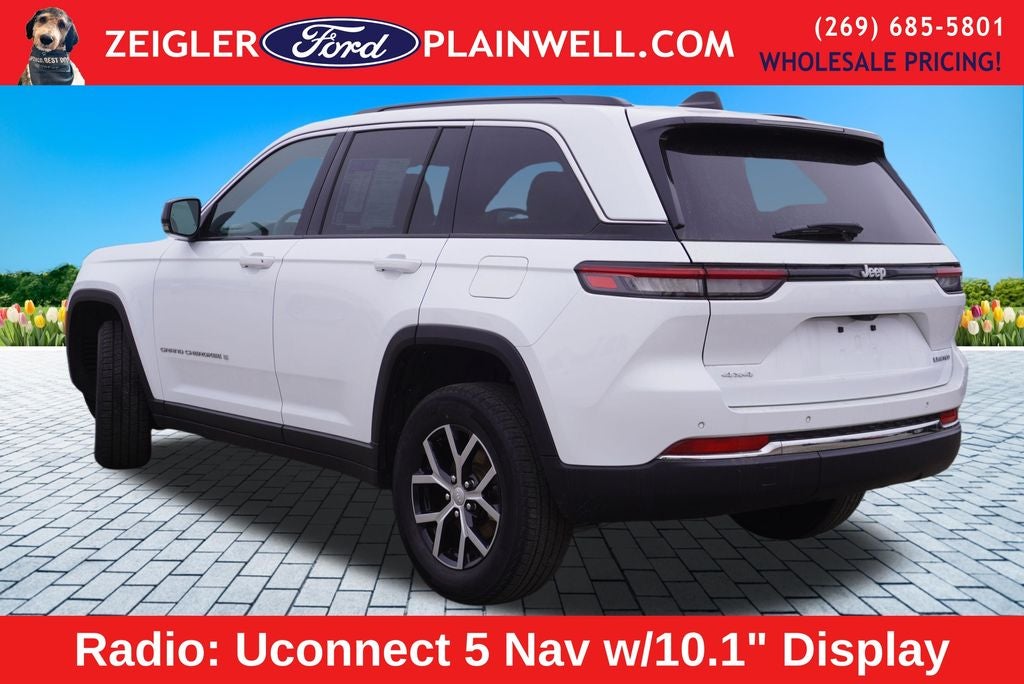 2024 Jeep Grand Cherokee Limited 4x4 Heated Leather Navigation Rear Camera