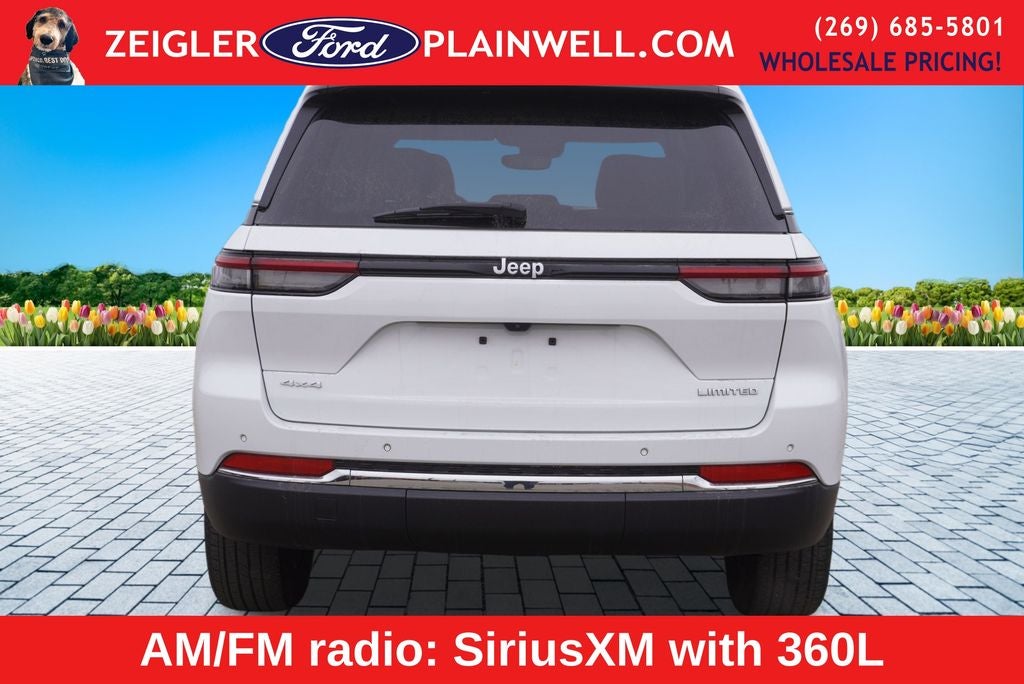 2024 Jeep Grand Cherokee Limited 4x4 Heated Leather Navigation Rear Camera