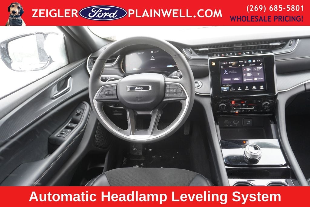 2023 Jeep Grand Cherokee L Altitude 4x4 Black Appearance Pkg Power Moonroof Rear Camer