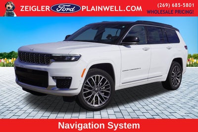 2025 Jeep Grand Cherokee L Summit RESERVE PRO TECH IV PKG NIGHT VISION MOONROOF HU D
