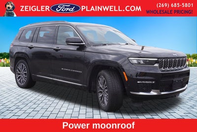 2024 Jeep Grand Cherokee L Summit RESERVE PKG L PANORAMIC ROOF HEATED COOLED LEATHER