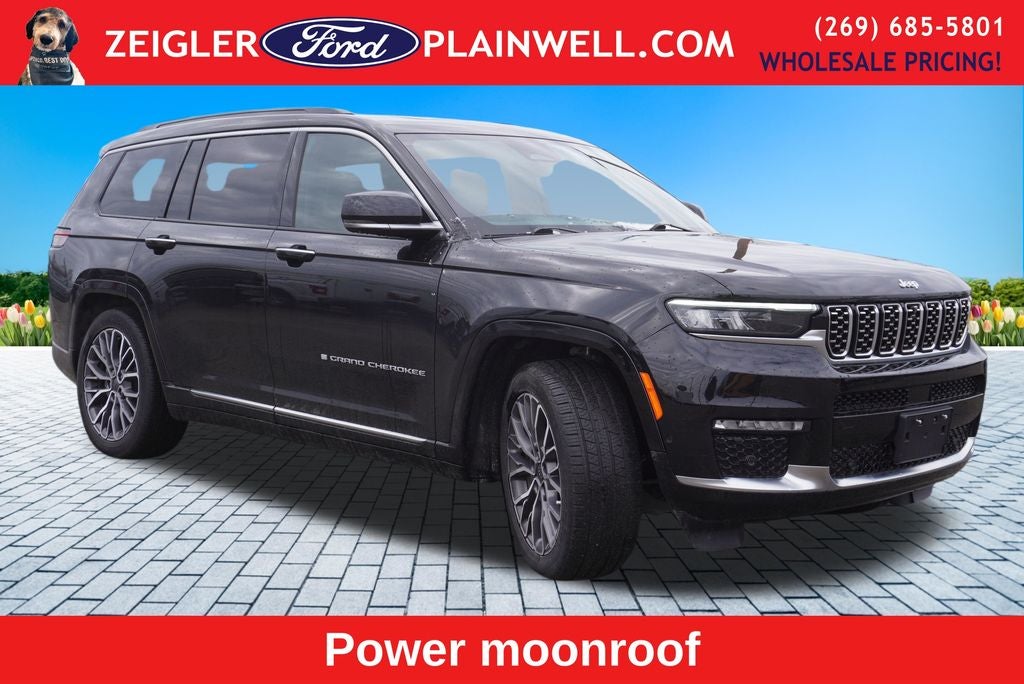 2024 Jeep Grand Cherokee L Summit RESERVE PKG L PANORAMIC ROOF HEATED COOLED LEATHER