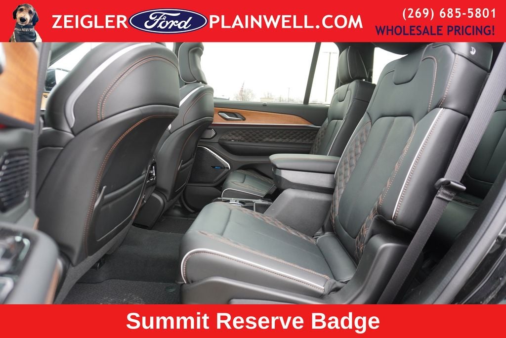 2024 Jeep Grand Cherokee L Summit RESERVE PKG L PANORAMIC ROOF HEATED COOLED LEATHER