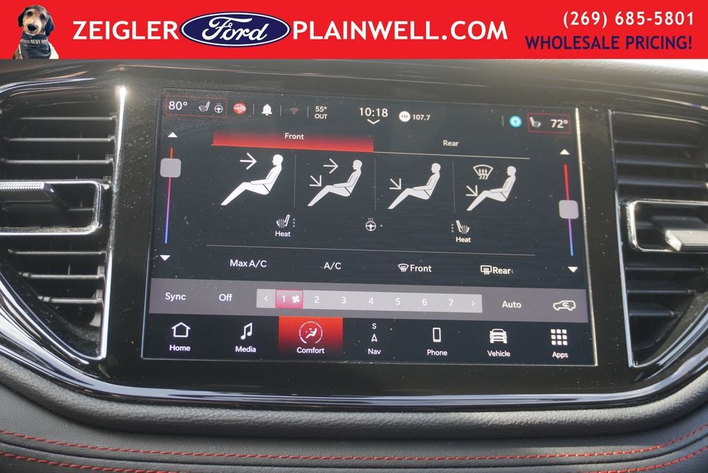 2024 Dodge Durango R/T Performance Hood 5.7 Liter Hemi V8 Rear Camera 3rd