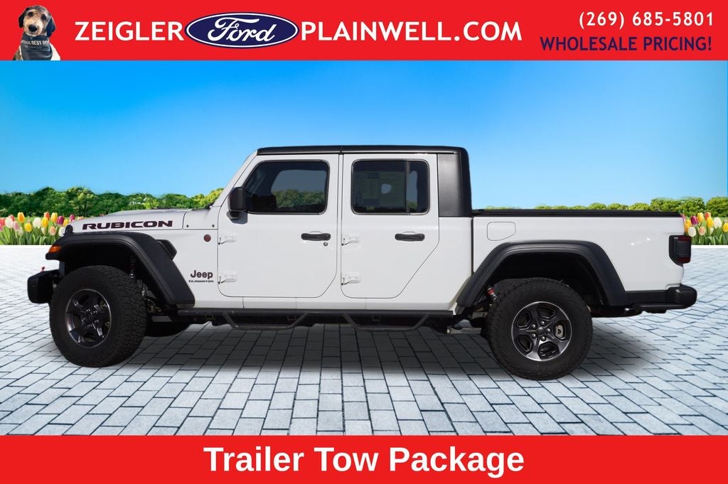 2020 Jeep Gladiator Rubicon V6 Navigation w/8.4" Display Keyless Entry Safety