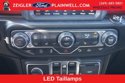 2020 Jeep Gladiator Rubicon V6 Navigation w/8.4" Display Keyless Entry Safety