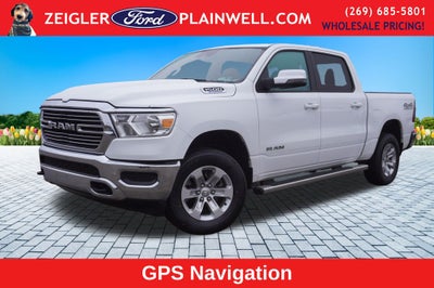 2023 RAM 1500 Laramie CREW CAB 4x4 Navigation Heated Front Leather Heate