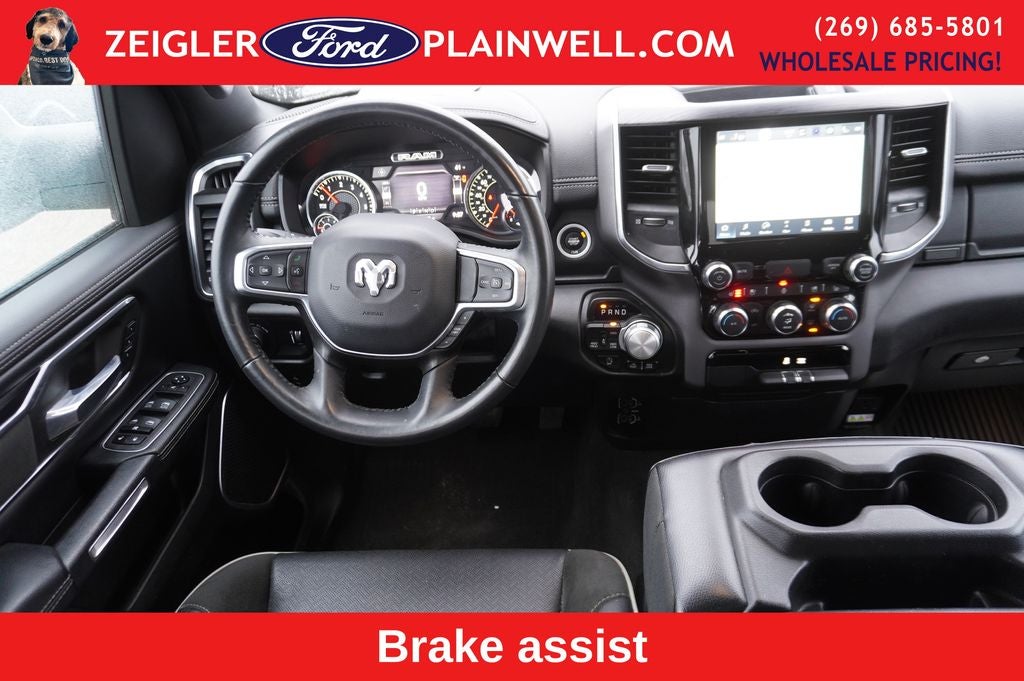 2023 RAM 1500 Laramie CREW CAB 4x4 Navigation Heated Front Leather Heate