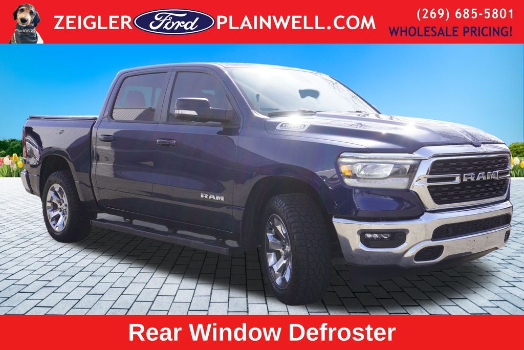 2022 RAM 1500 Big Horn/Lone Star CREW CAB 4X4 NAVI 5.7L HEMI V8 HEATED SEATS REAR