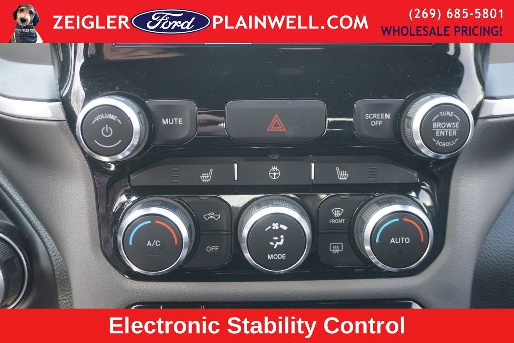 2022 RAM 1500 Big Horn/Lone Star CREW CAB 4X4 NAVI 5.7L HEMI V8 HEATED SEATS REAR